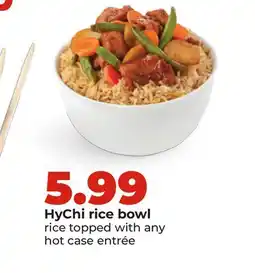 Hy-Vee HyChi rice bowl offer