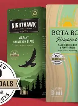 Hy-Vee Bota Box wine offer
