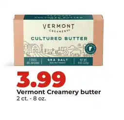 Hy-Vee Vermont Creamery butter offer