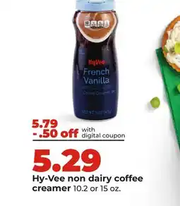 Hy-Vee Hy-Vee non dairy coffee creamer offer