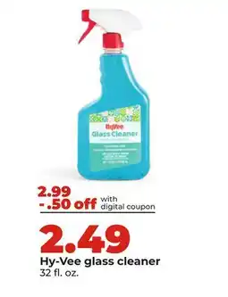 Hy-Vee Hy-Vee glass cleaner offer