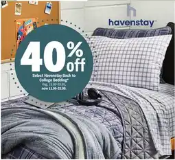 Meijer Select Havenstay Back to College Bedding offer