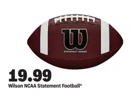 Meijer Wilson NCAA Statement Football offer