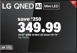 Meijer LG 55 QNED AI Mini LED Smart 4K TV offer