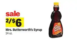 Meijer Mrs. Butterworth's Syrup offer