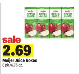 Meijer Meijer Juice Boxes offer