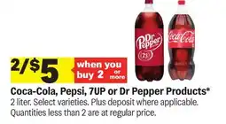 Meijer Coca-Cola, Pepsi, 7UP or Dr Pepper Products offer