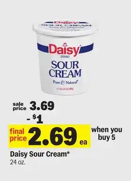 Meijer Daisy Sour Cream offer