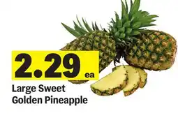 Meijer Large Sweet Golden Pineapple offer