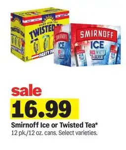 Meijer Smirnoff Ice or Twisted Tea offer