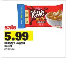 Meijer Kellogg's Bagged Cereal offer