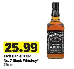 Meijer Jack Daniel's Old No. 7 Black Whiskey offer