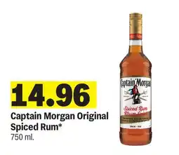 Meijer Captain Morgan Original Spiced Rum offer