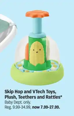 Meijer Skip Hop and VTech Toys, Plush, Teethers and Rattles offer