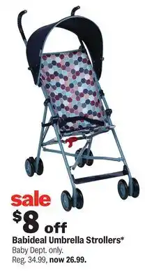 Meijer Babideal Umbrella Strollers offer