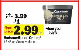 Meijer Hudsonville Ice Cream offer