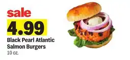 Meijer Black Pearl Atlantic Salmon Burgers offer