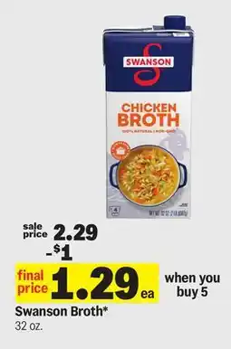 Meijer Swanson Broth offer
