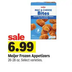 Meijer Meijer Frozen Appetizers offer