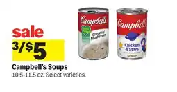 Meijer Campbell's Soups offer