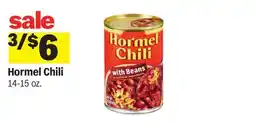 Meijer Hormel Chili offer