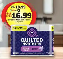 Meijer Quilted Northern Bath Tissue offer