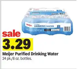 Meijer Meijer Purified Drinking Water offer