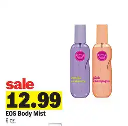 Meijer EOS Body Mist offer