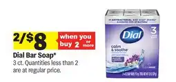 Meijer Dial Bar Soap offer