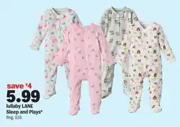 Meijer lullaby LANE Sleep and Plays offer