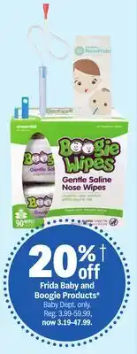 Meijer Frida Baby and Boogie Products offer