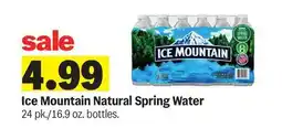 Meijer Ice Mountain Natural Spring Water offer