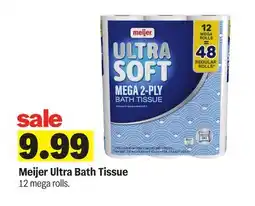 Meijer Meijer Ultra Bath Tissue offer