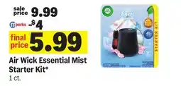 Meijer Air Wick Essential Mist Starter Kit offer