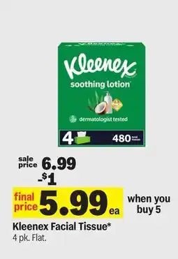 Meijer Kleenex Facial Tissue offer
