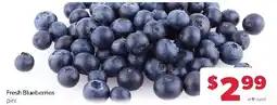 Family Fresh Market Fresh Blueberries offer