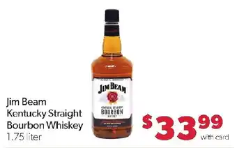 Jim Beam Kentucky Straight Bourbon Whiskey