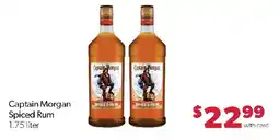 Family Fresh Market Captain Morgan Spiced Rum offer