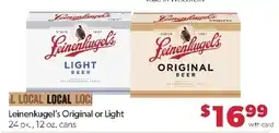 Family Fresh Market Leinenkugel's Original or Light offer