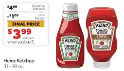 Family Fresh Market Heinz Tomato Ketchup offer