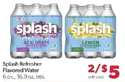 Family Fresh Market Splash Refresher Flavored Water offer