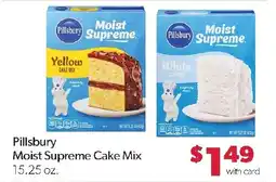Family Fresh Market Pillsbury Moist Supreme Cake Mix offer