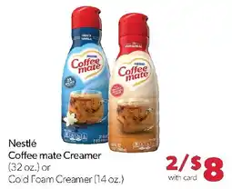 Family Fresh Market Nestlé Coffee mate Creamer offer