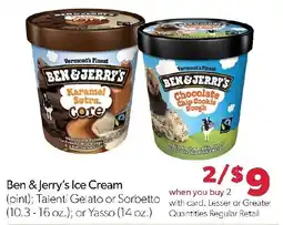 Family Fresh Market Ben & Jerry's Ice Cream offer