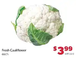 Family Fresh Market Fresh Cauliflower offer