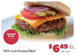 Family Fresh Market 80% Lean Ground Beef offer