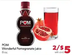 Family Fresh Market Pom Wonderful Pomegranate Juice offer