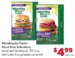 Family Fresh Market Morningstar Farms Meat-Free Selections offer