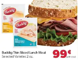 Family Fresh Market Buddig Thin Sliced Lunch Meat offer