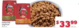 Family Fresh Market Purina One Dog Food offer